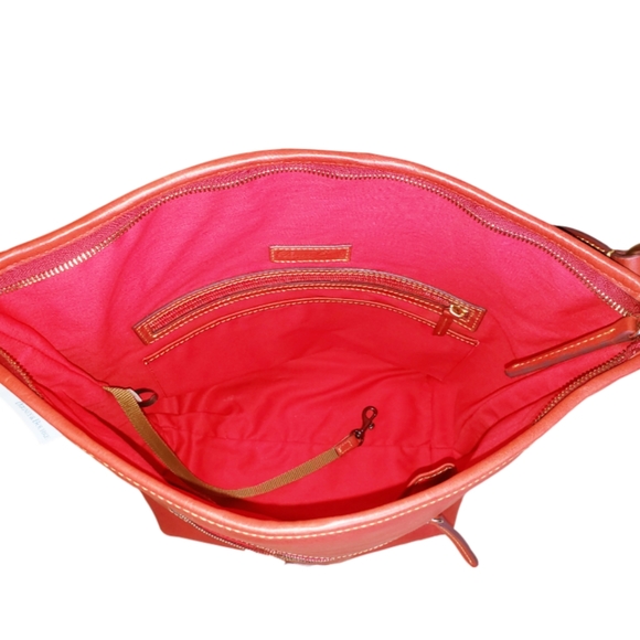 NWT Dooney & Bourke LG Leather Hobo - Picture 5 of 7